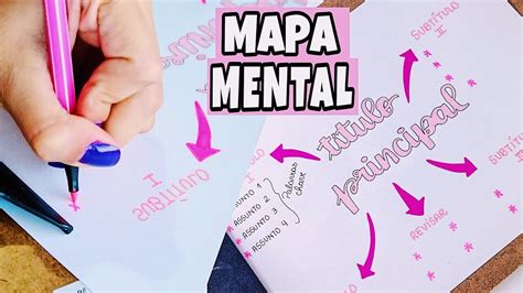 Como Fazer Um Mapa Mental Em Passos Youtube