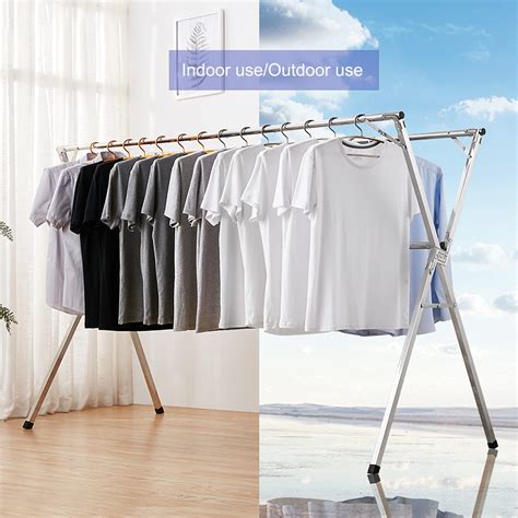 Clothes Drying Racks Upgraded Stainless Steel Laundry Drying Rack