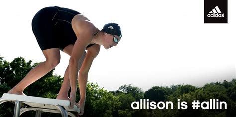 three time olympic gold medalist allison schmitt is allin with adidas swim swimming world news