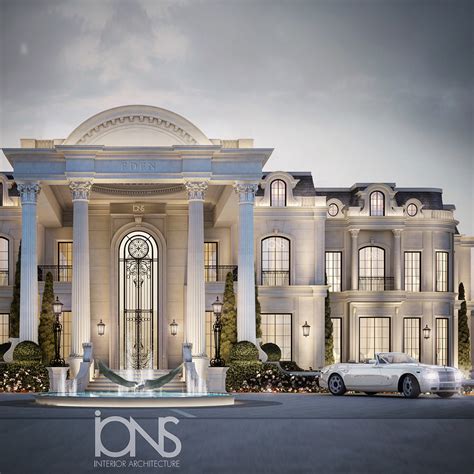 Exceptional Classic Villa Design On Behance