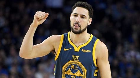 The Warriors Klay Thompson Gives Espn Brief Bulletin On His