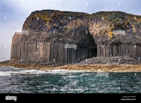 The Island Of Staffa And Fingals Cave Argyll Scotland Stock Photo Alamy