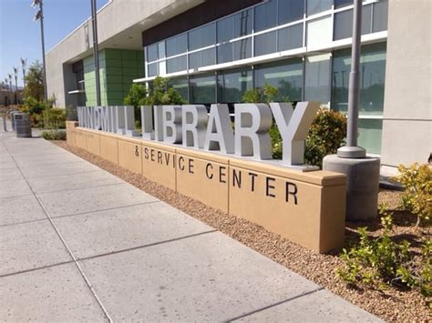 Las Vegas Clark County Library System Windmill Library Libraries