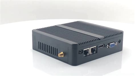 Fanless Embedded System Portable Linux Casing Mini Industrial Pc Dual