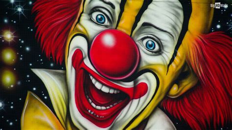Circus Clown Art 1920x1080 Download Hd Wallpaper Wallpapertip