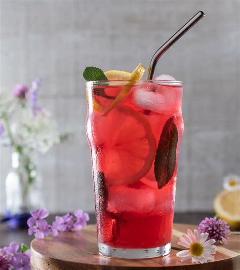 Hibiscus And Rosehip Iced Tea Frazzled Raspberry