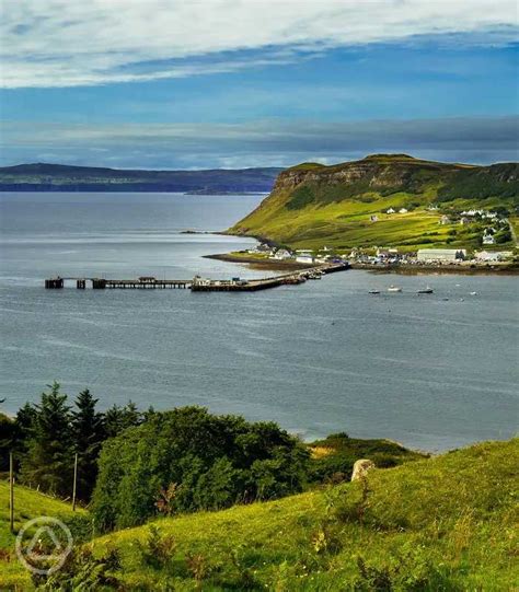 Uig Bay Campsite In Isle Of Skye Inner Hebrides