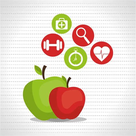 Healthy Lifestyle Design Bodycare Icon Flat Illustration Vect