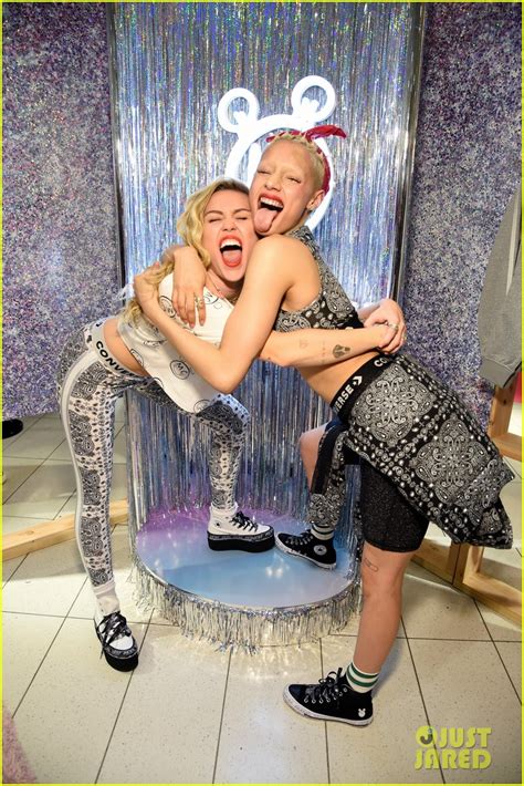 Miley Cyrus Launches Converse Collection At Nordstrom In La Photo Miley Cyrus
