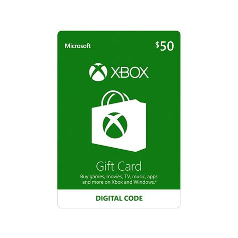 It can be used to buy the hottest new xbox full game downloads, apps, movies, tv amazon.com: $50 Xbox Gift Card (Digital Code)