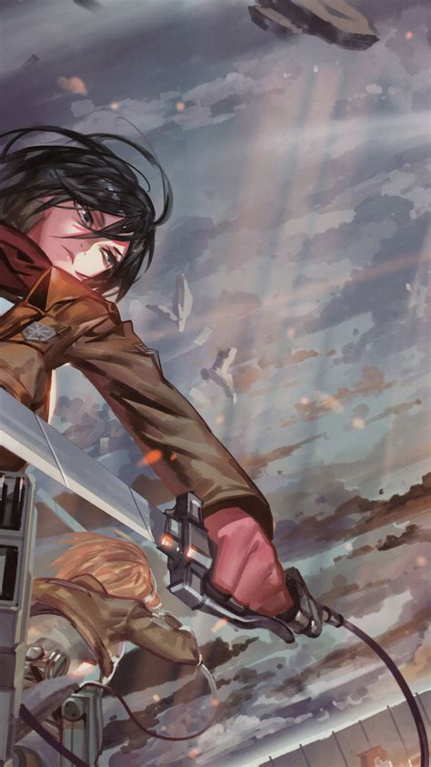 Here you can download the best attack on titan background pictures for desktop, iphone, and mobile phone. #331563 Attack Titan vs. Colossal Titan, Attack on Titan phone HD Wallpapers, Images ...