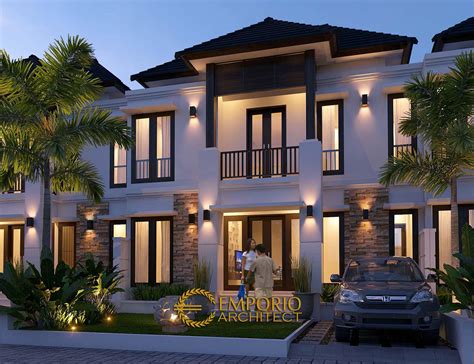 Desain Exterior 3 Perumahan Villa Bali 1 Lantai Sun Harmony Regency Di