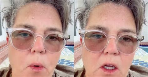 A Disheveled Rosie Odonnell Posts Profanity Laced Tik Tok Video To