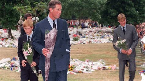 princes william and harry recreate touching scenes after diana s death hello