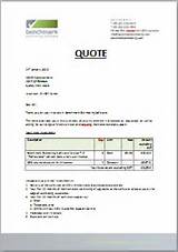 Photos of It Consulting Quotation Template