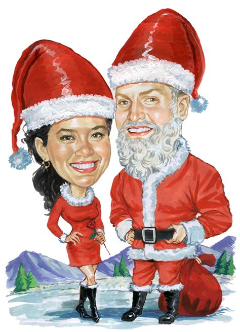 santa and mrs claus christmas frames ronald mcdonald santa poses drawings winter quick