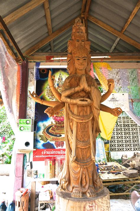 Cinnamon Scented Wood Carvings From Thailands Lush Province Of Trang Thailand Floating Market