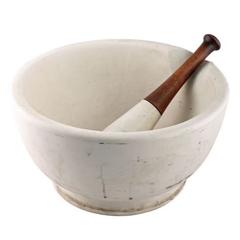 Antique Mortar And Pestle Large Mortar And Pestle By Mawson Mortar And