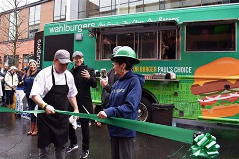 Rose fitzgerald kennedy greenway conservancy 185 kneeland street, boston, ma 02111, 617.292. The Wahlbergs Unveiled Their Brand New Food Truck in Boston