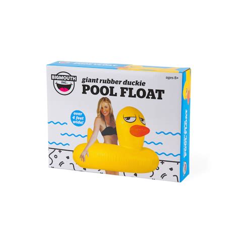 giant rubber duckie pool float