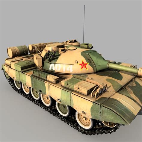 3d Model Of Type 88 China Main
