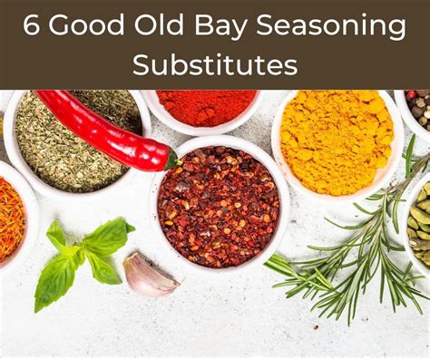 6 Good Old Bay Seasoning Substitutes Chefs Pencil