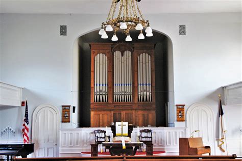 Pipe Organ Database Wm A Johnson 1868 First Congregational Church