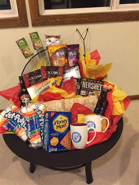 Fire Pit Donation Basket Super Easy To Assemble Raffle