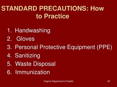 Ppt Standard Precautions And Bloodborne Pathogens Powerpoint