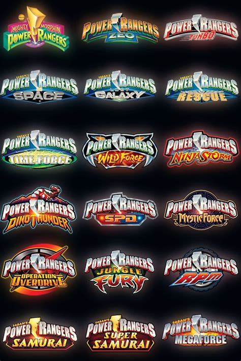All The Power Rangers Tv Seasons Power Rangers Megaforce Power