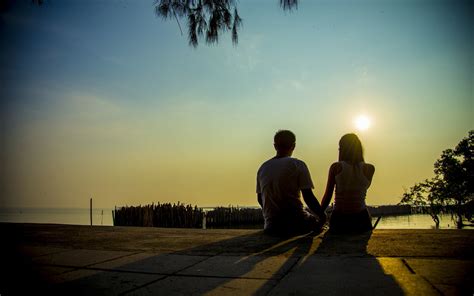 Guy Girl Couple Man Woman Love Summer Mood Wallpaper 2880x1800