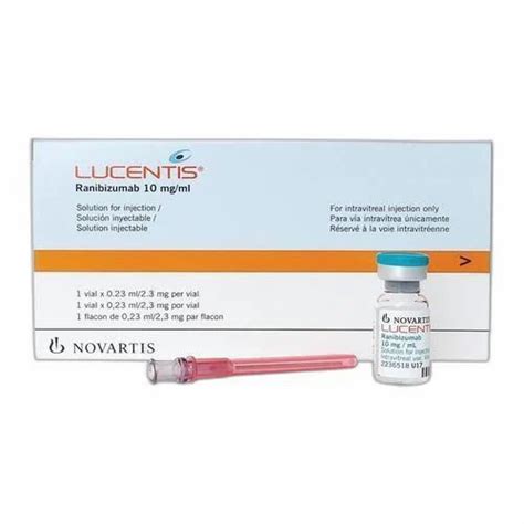 Lucentis Ranibizumab Injection 1 Box 1 Vial At Rs 7000piece In New