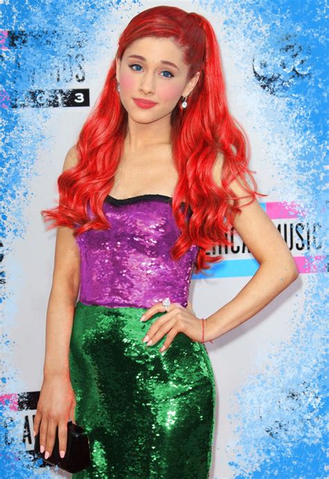 Ariana Grande As Ariel Little Mermaid Fan Art By Jade The Lover On