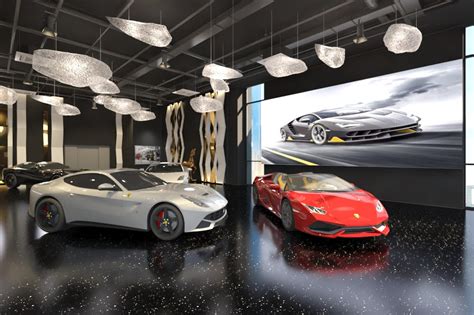 Luxury Car Showroom Dm Interior Design