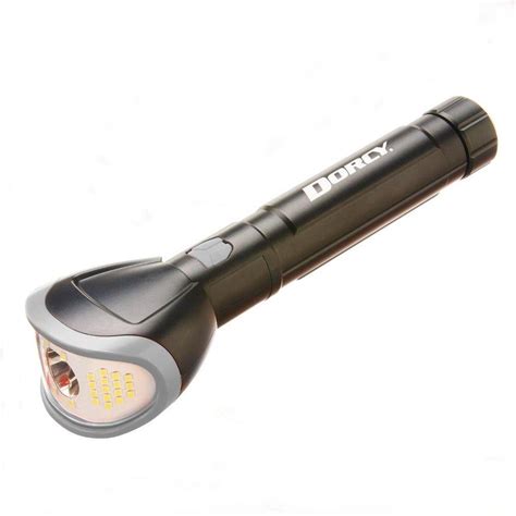 Dorcy Battery Powered Led Wide Beam Flashlight 41 4346 The Home Depot