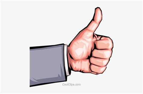 Hand With Thumbs Up Royalty Free Vector Clip Art Illustration Good