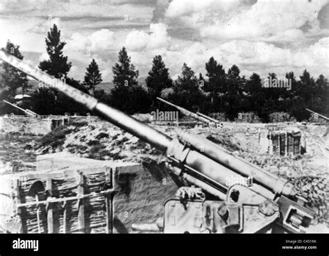 Flak Batterie In Italien 1943 Stockfotografie Alamy