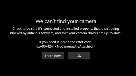 If the device can't connect, it can't say where it is. Why is my camera not working?