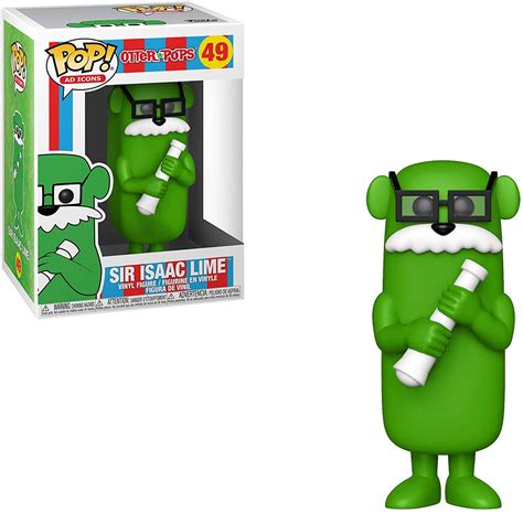 Funko Otter Pops Pop Ad Icons Sir Isaac Lime Vinyl Figure 889698410847