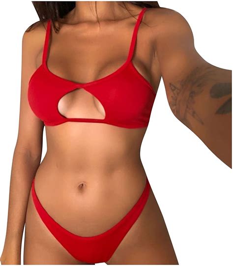 LAIQIAN Bikinis Für Damen sexy Druck zweiteiligen Bikini Set Push up