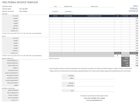 55 Free Invoice Templates Smartsheet Throughout Payment Invoice