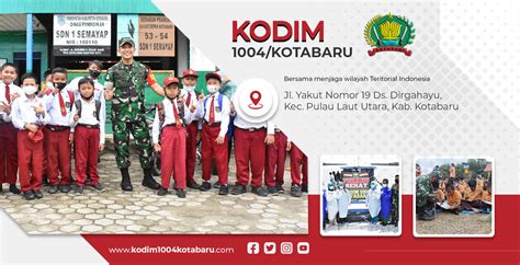 Kodim 1004kotabaru Kepengurusan Kodim 1004kotabaru Kalimantan Selatan