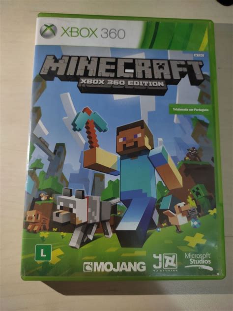 Jogo Minecraft Xbox 360 Edition Jogo De Videogame Microsoft Usado