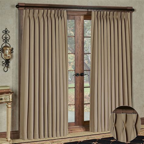 Ultimate Blackout Energy Efficient Wide Width Pinch Pleat Curtains