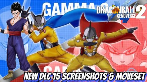 Dragon Ball Xenoverse 2 Gamma 1 And Gohan Dbs Super Hero New Dlc Screenshots And Moveset