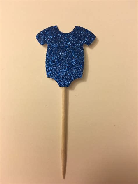 Glitter Baby Shower Cupcake Toppers Etsy