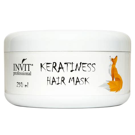 Уход за волосами INVIT Маска Keratiness для питания и реструктуризации