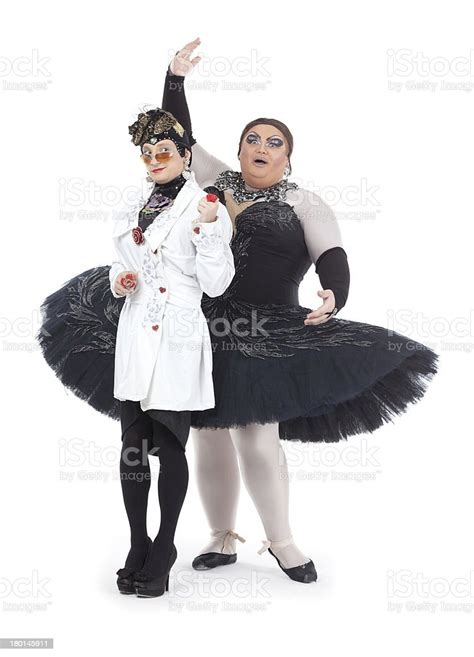 Two Drag Queens Performing Together Stock Photo Download Image Now