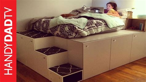 Ikea Hack Platform Bed Diy Youtube