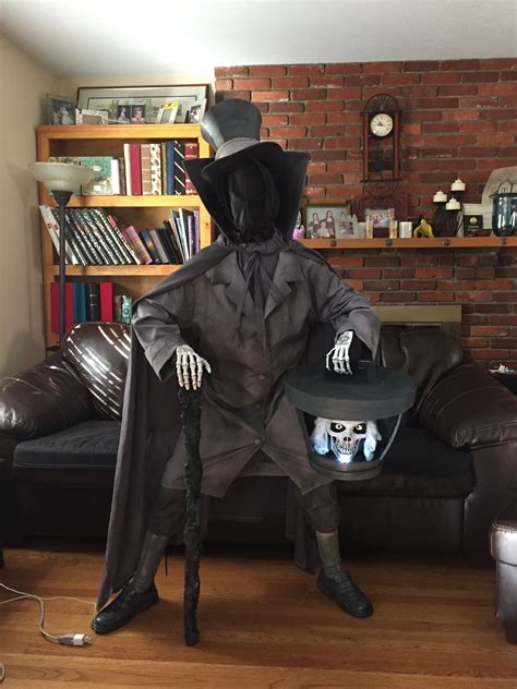 Diy Hatbox Ghost Costume I Made For My Son Disney Halloween